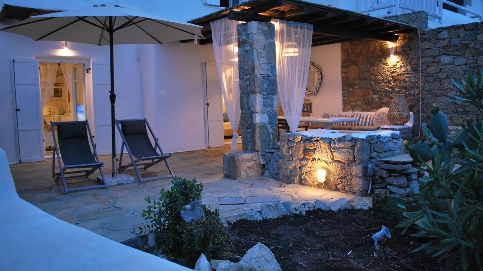Blue Island Maisonette With Sharing Pool Mykonos Town